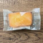 なかほら牧場のプレーンフィナンシェ パッケージ表