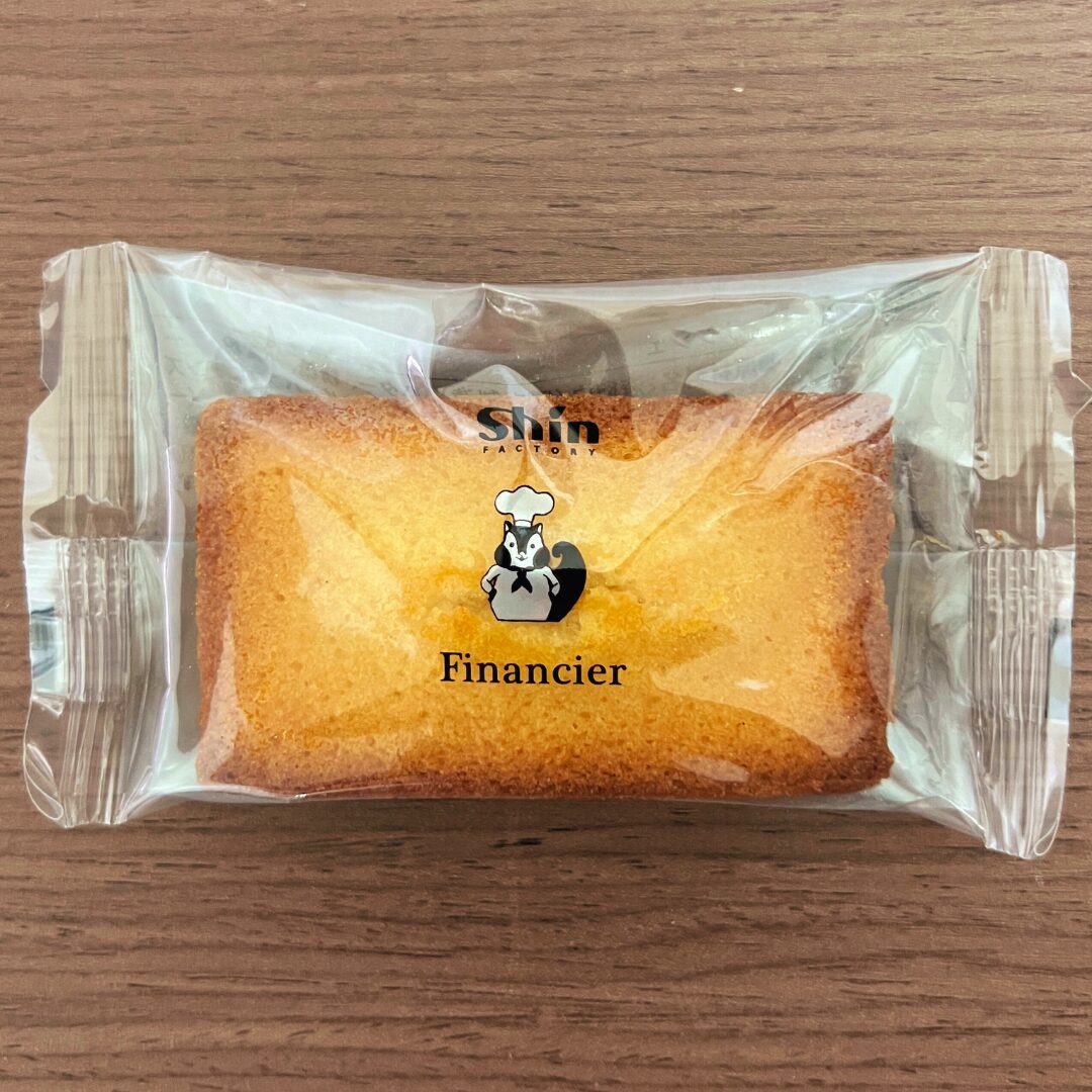 ファクトリー・シン(Factory Shin)のシン・フィナンシェ パッケージ表