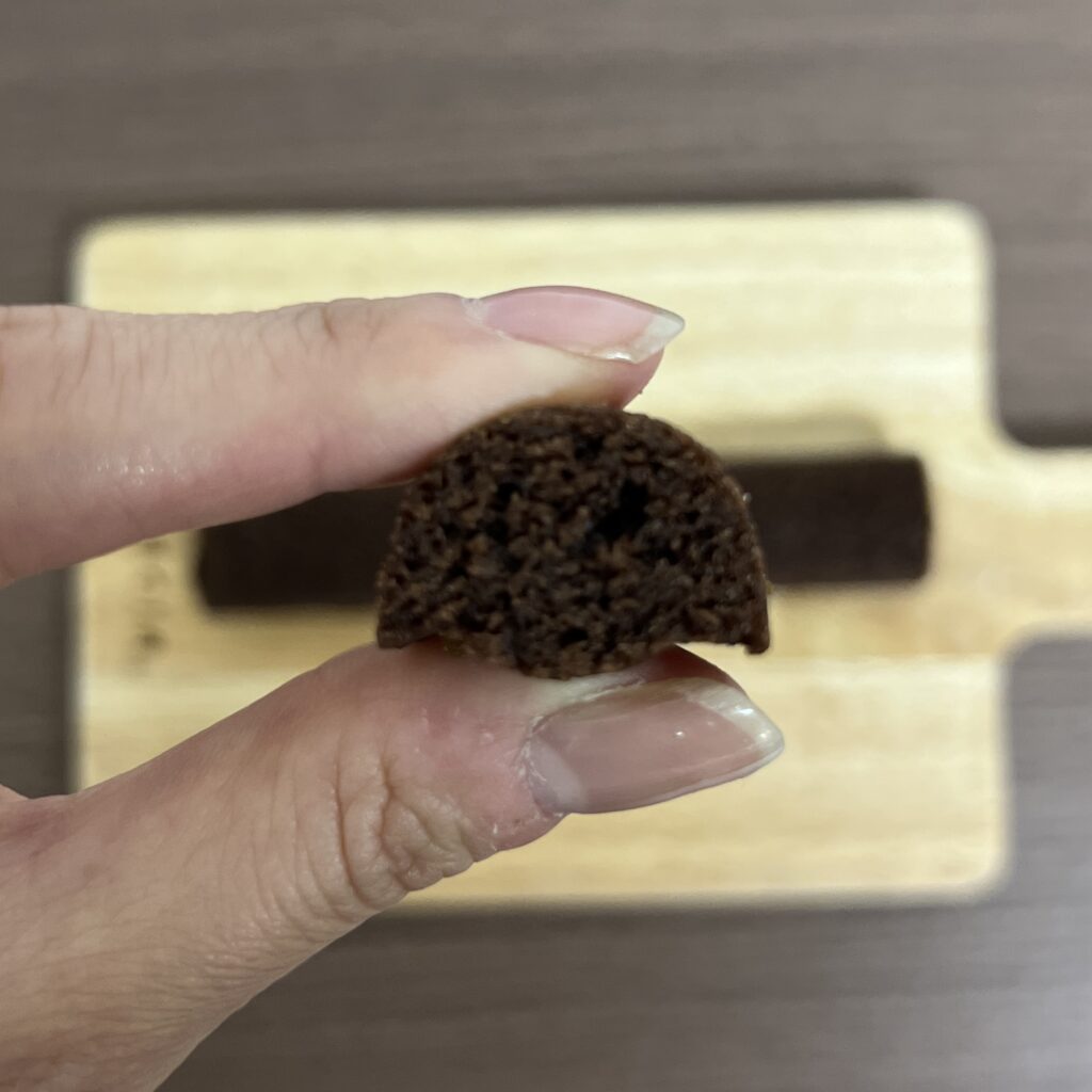 コート・ダジュールの魔法の杖 チョコレート 断面