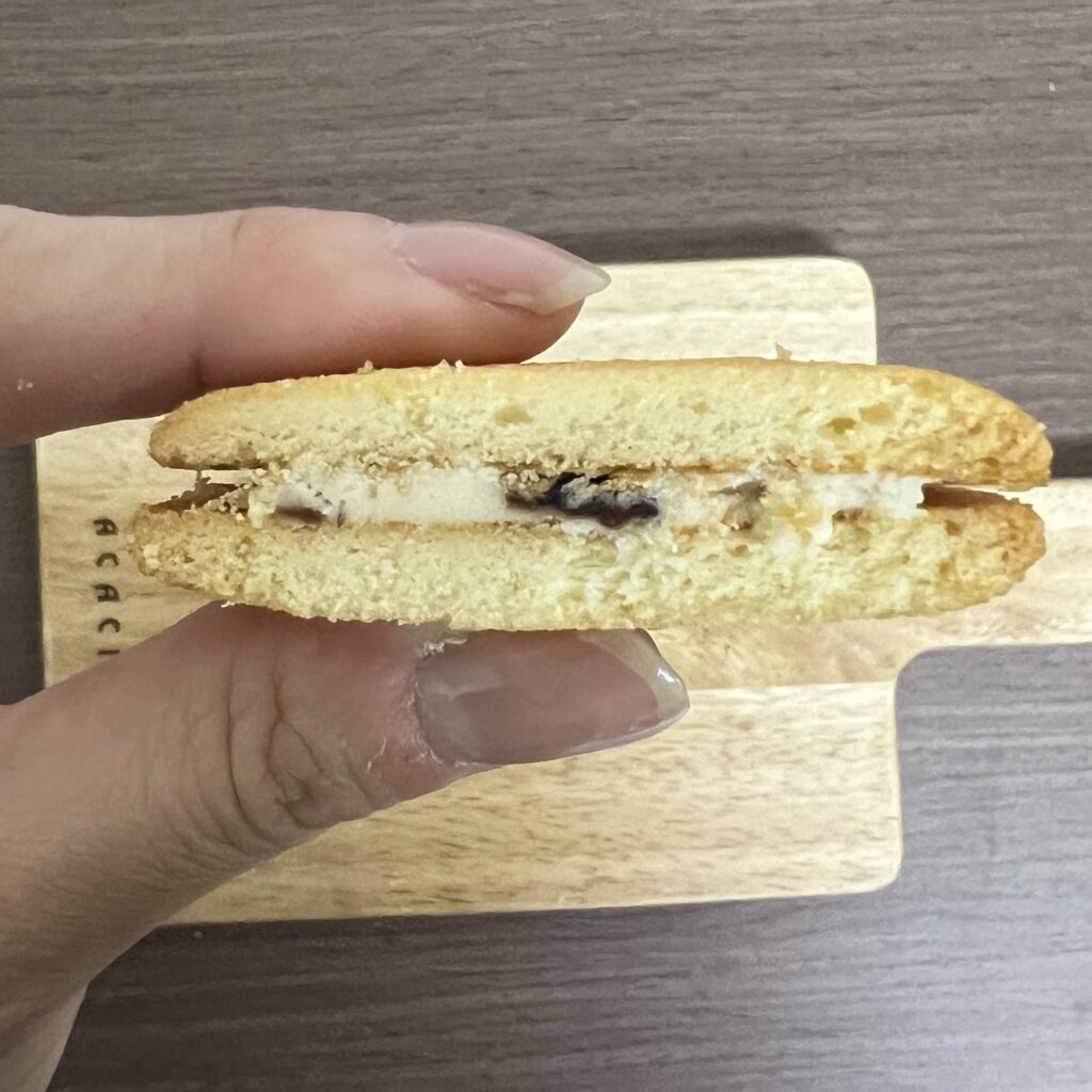 コート・ダジュールの菓子詰合せ つくばロマン(プレーン)断面
