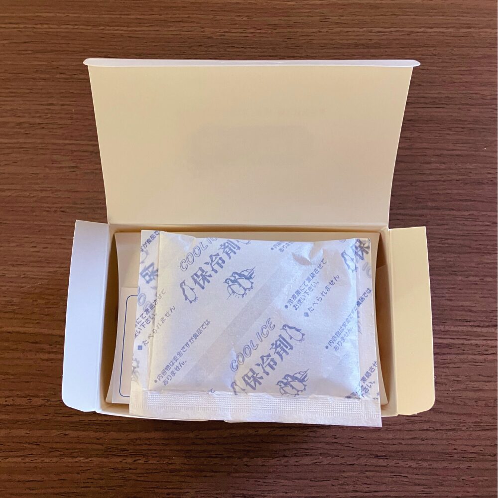 ECHIRE（エシレ）のサブレサンド ドライアイス