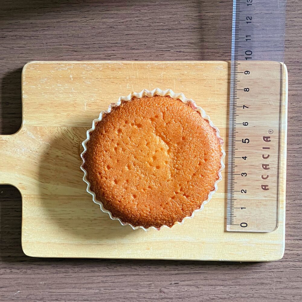 ノワ・ドゥ・ブール（noix de beurre）のマドレーヌ 大きさ01