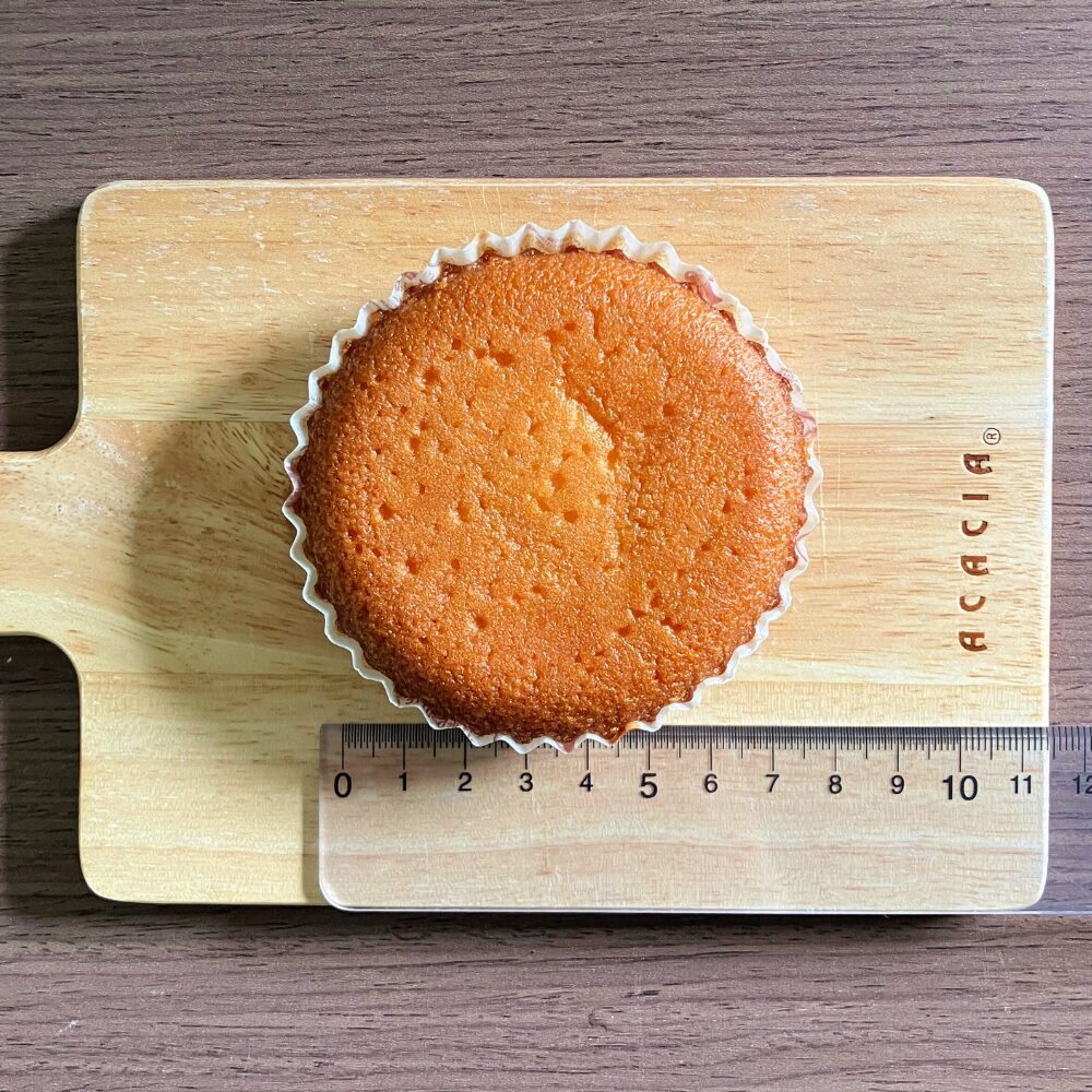 ノワ・ドゥ・ブール（noix de beurre）のマドレーヌ 大きさ02