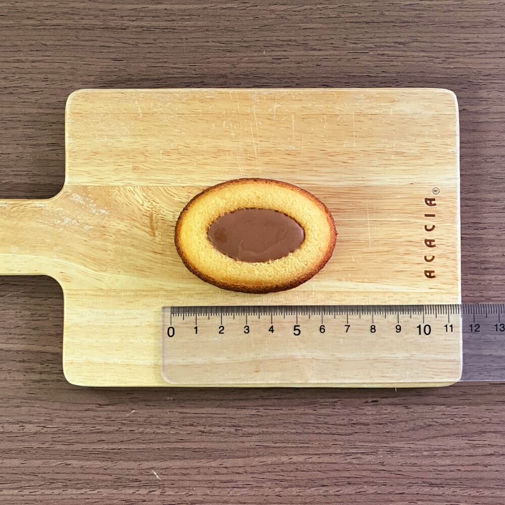 リンツ（Lindt）のリンツフィナンシェショコラミルク 大きさ02