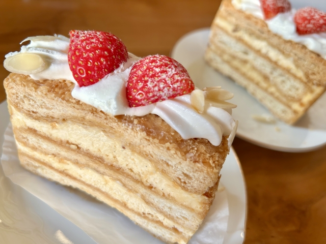 苺のミルフィーユ