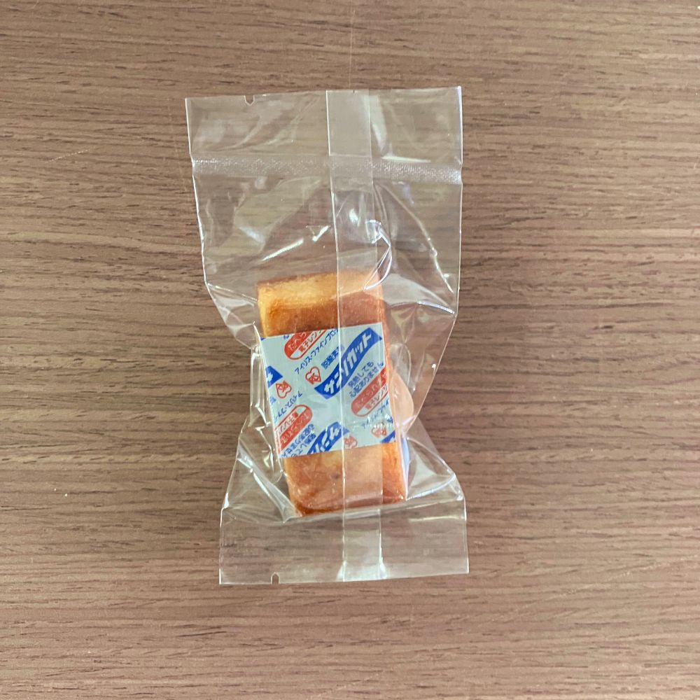 ちひろ菓子店の人生最高のフィナンシェ 北海道バター パッケージ裏