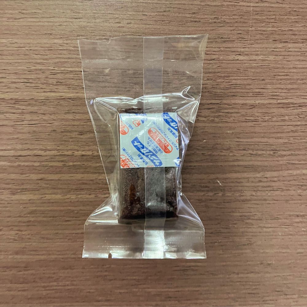 ちひろ菓子店の人生最高のフィナンシェ極みショコラ パッケージ裏