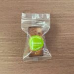 ちひろ菓子店の人生最高のフィナンシェ濃厚ピスタチオ パッケージ表