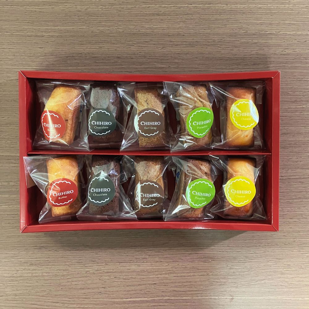ちひろ菓子店の人生最高のフィナンシェ 箱開封