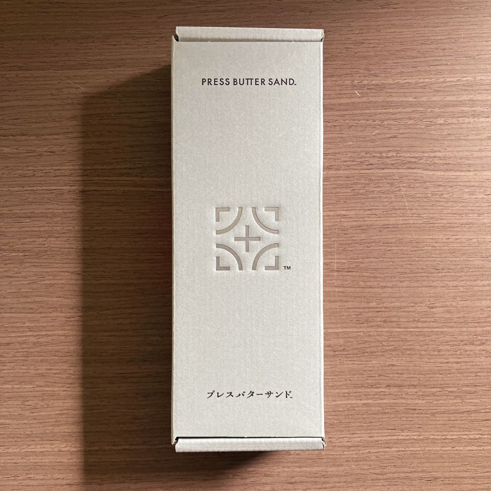 プレスバターサンド（PRESS BUTTER SAND）箱表